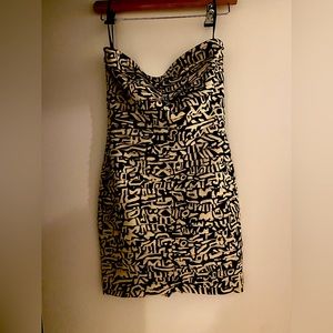 Zebra Style Worn once very pretty